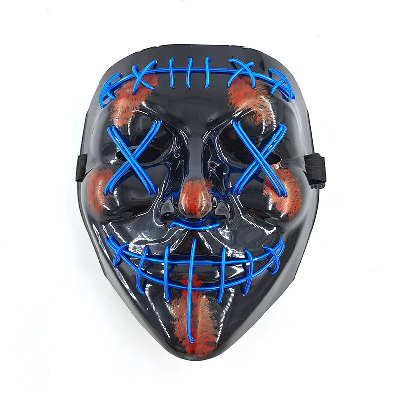 LED Halloween Face Masks