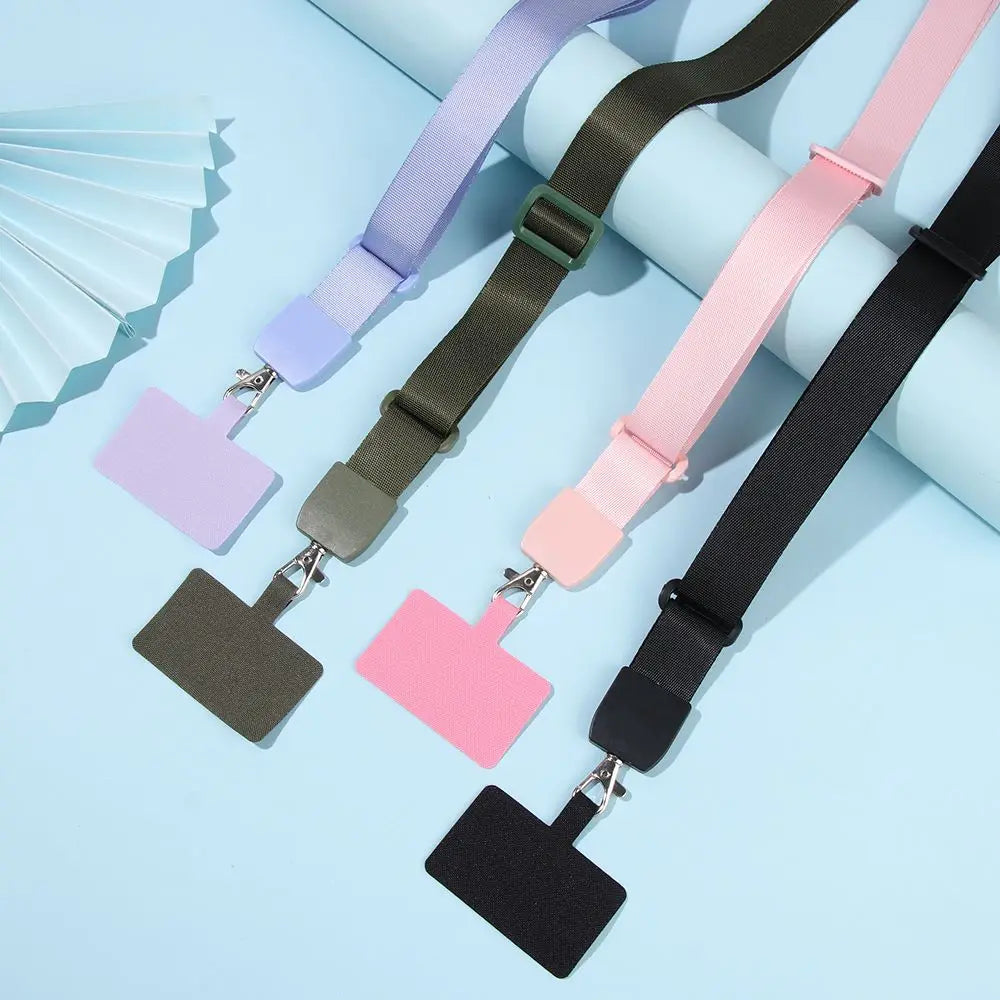 Adjustable Neck Cord Phone Strap Mobile Phone Straps Patch Cell Holder Phone Hanging Cord Phone Lanyards