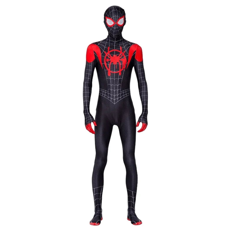 Spiderman Costume Spider Man Black Panther Iron Man Spider Gwen Cosplay Zentai Jumpsuit Bodysuit Halloween Costume Adult