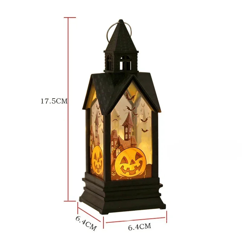 Halloween Electronic Candle Castle Wind